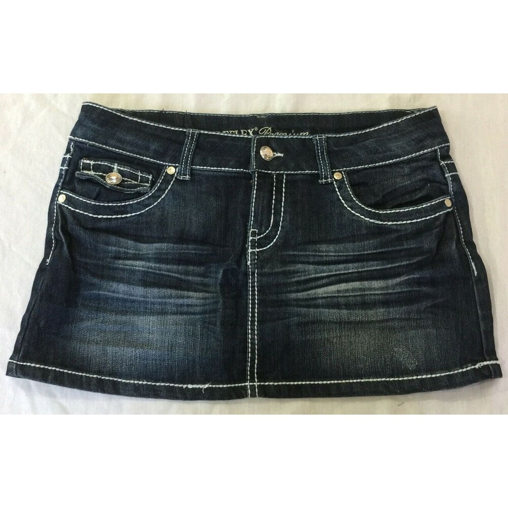 REFLEX PREMIUM WOMENS JEANS SKIRT SIZE L
